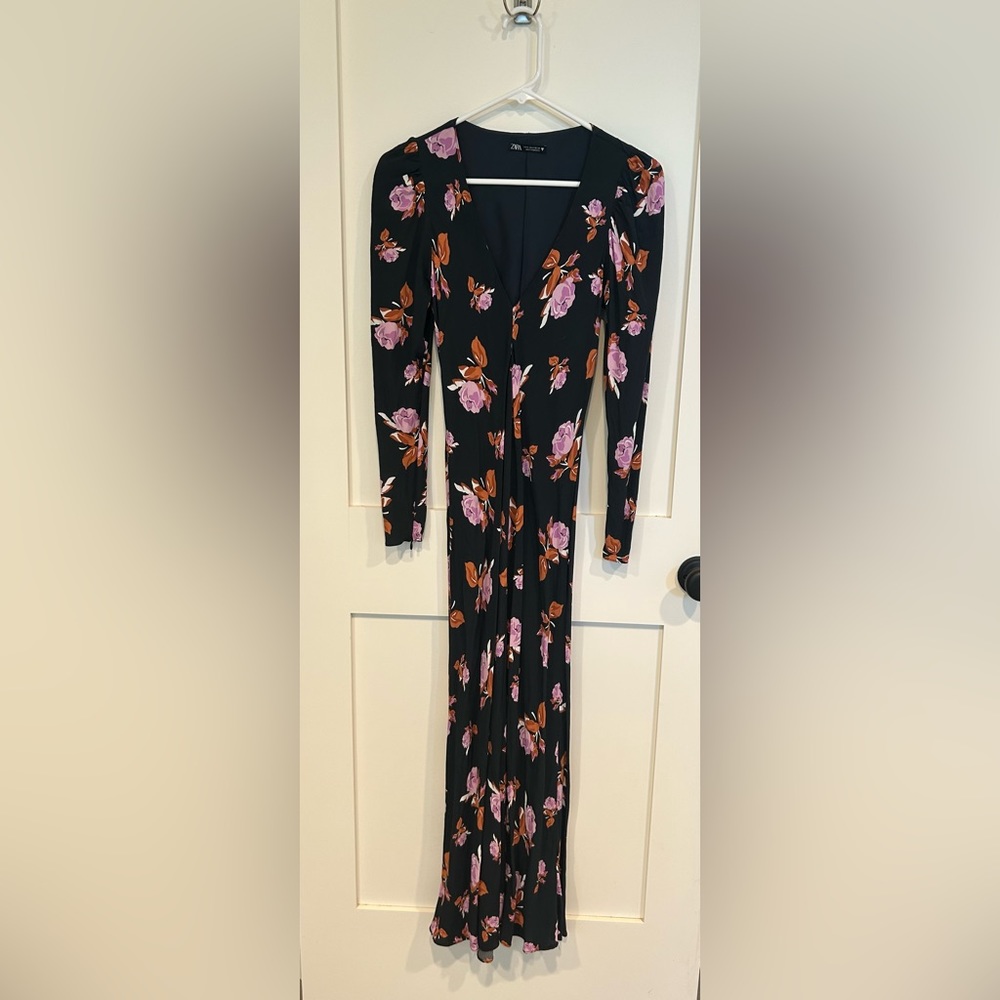 Zara Midi flower dress